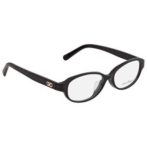 Salvatore Ferragamo Fashion Women's Black Oval Glasses